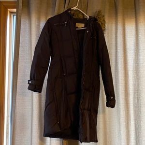 Michael Kors Brown Puffy Jacket